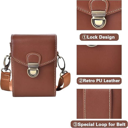 CHUZHAO™ Leather Camera Case