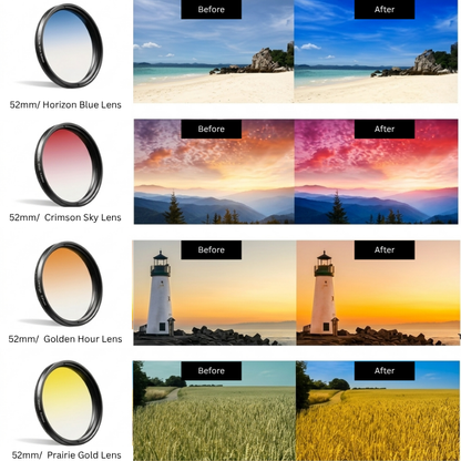 CHUZHAO™ 7-in-1 Optical Lens Kit (52mm)